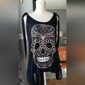 Hot Topic Skeleton Shirt